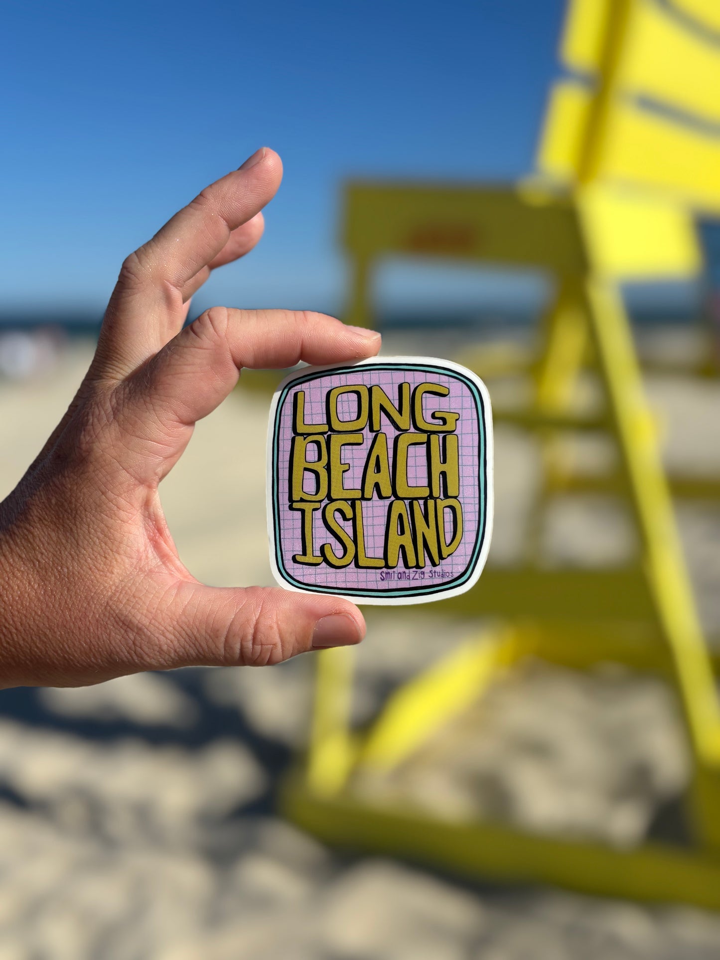 Long Beach Island Beach 90s Design