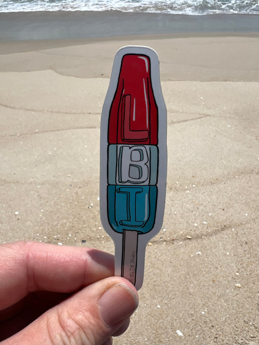 Americana Ice Pop -Vinyl Sticker