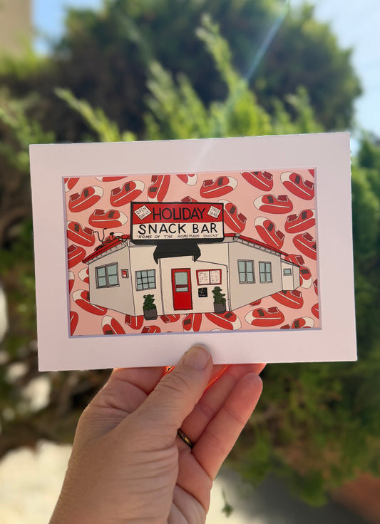 Mini Print: Holiday Snack Bar