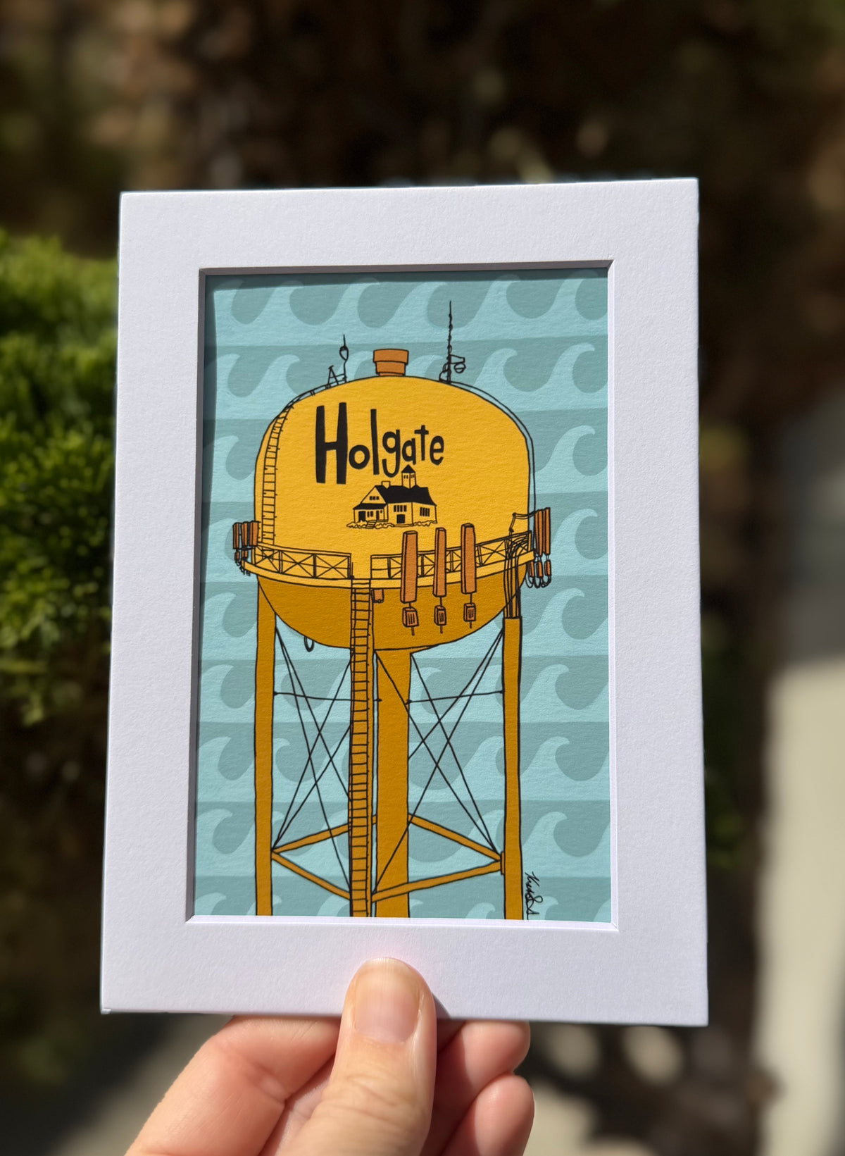 Mini Print: Holgate Water Tower